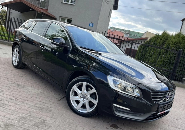 Volvo V60 cena 35700 przebieg: 214685, rok produkcji 2014 z Choroszcz małe 436